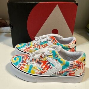 Airwalk Harley red tie dye sneaker